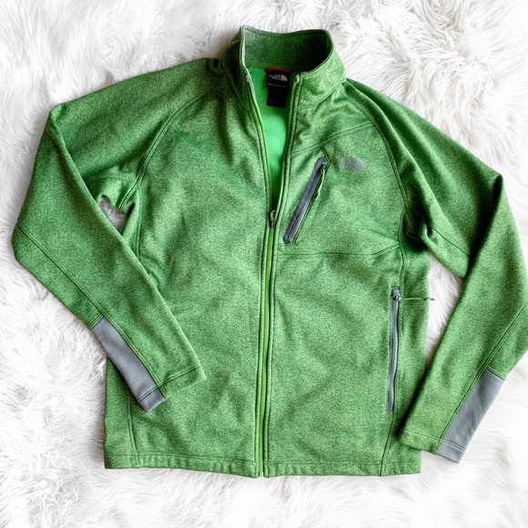 The North Face Other - The North Face Green ZIP Up Fleece Jacket ME1527